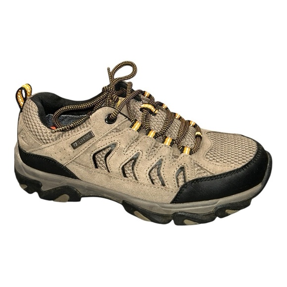 Ozark Trail Men’s Tan and black Hiking Shoes Size  7 Waterproof